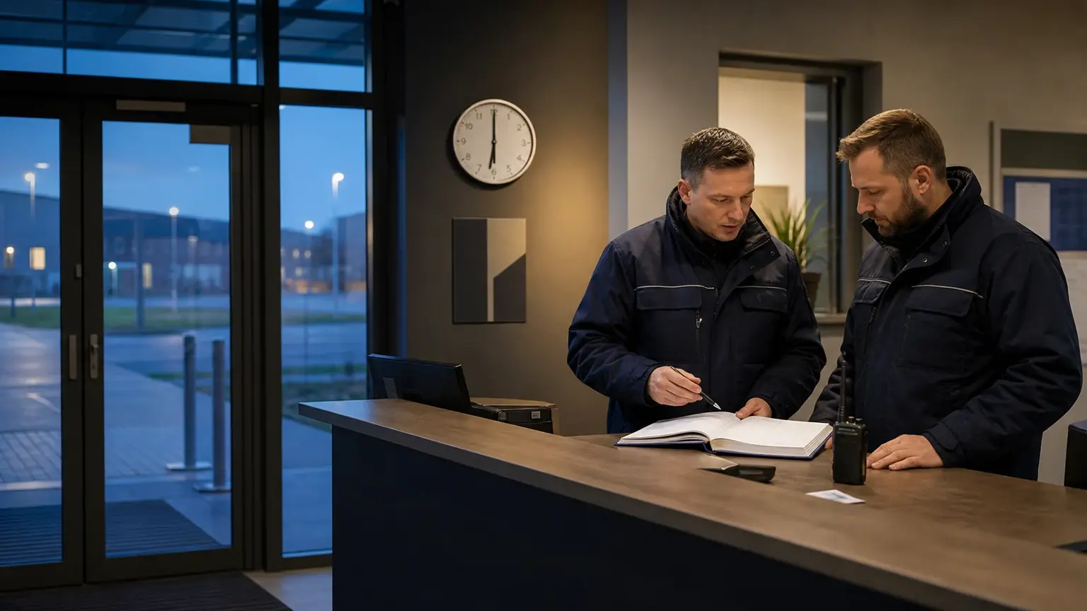 Schichtübergabe im Sicherheitsdienst: Was wichtig bleibt